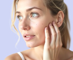 Facial aesthetics before and after